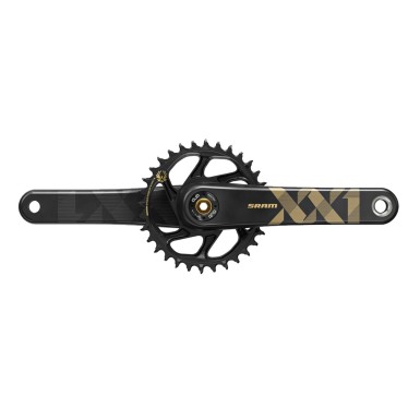 Pédalier Sram XX1 Eagle DUB DM 34T 1x12v sans boitier Or - Purebike