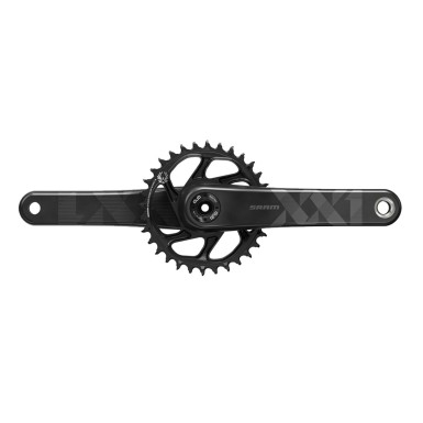 Sram Pédalier XX1 Eagle DUB DM 34T 1x12v sans boitier Noir - Purebike