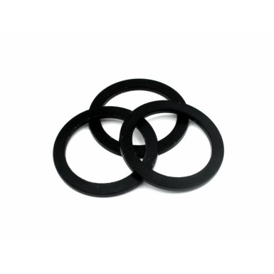 Black Bearing Kit 3 entretoises pour axe de pédalier (24 mm / 30 mm / DUB) - Purebike