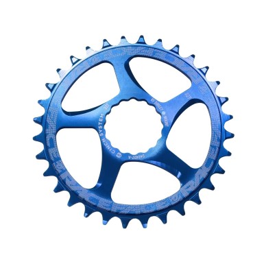 Plateau Mono Narrow Wide Direct Mount Cinch Bleu