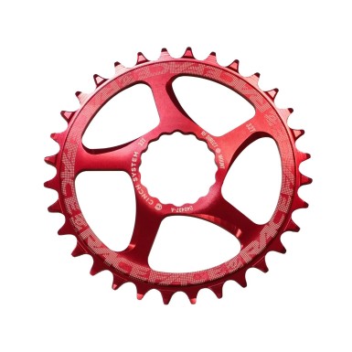 Race Face Plateau Mono Narrow Wide Direct Mount Cinch Rouge - Purebike