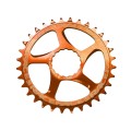 Mono Plateau Narrow Wide Direct Mount Cinch Orange