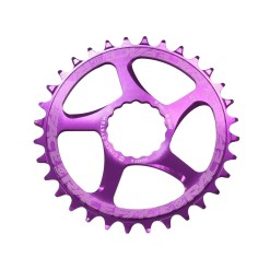Mono Plateau Race Face N/W Direct Mount Cinch Violet - Purebike