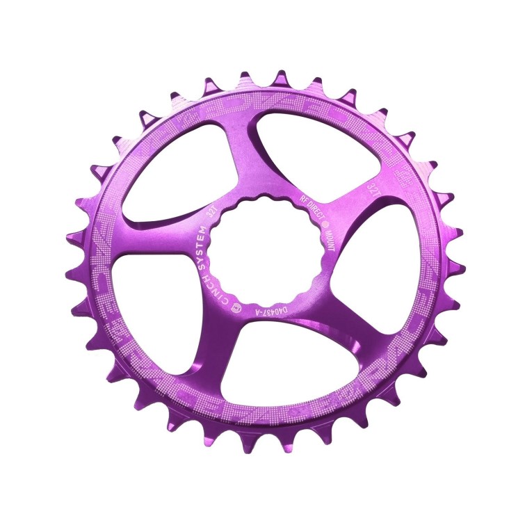 Mono Plateau Race Face N/W Direct Mount Cinch Violet - Purebike