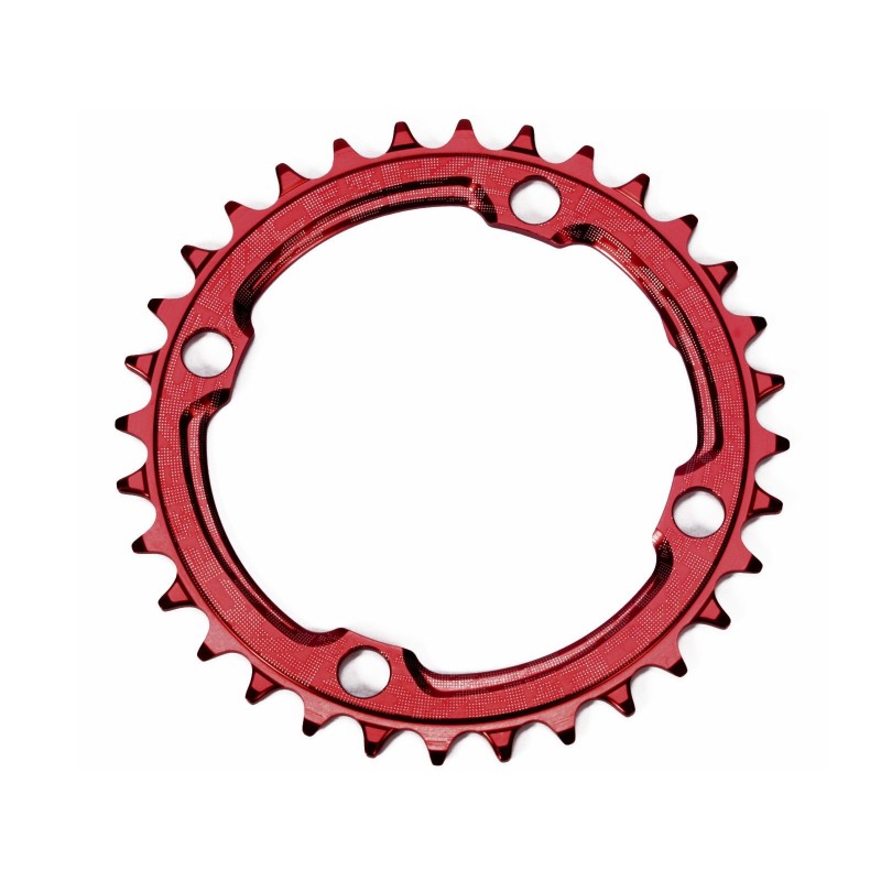 Plateau Mono Narrow Wide 104 mm Rouge