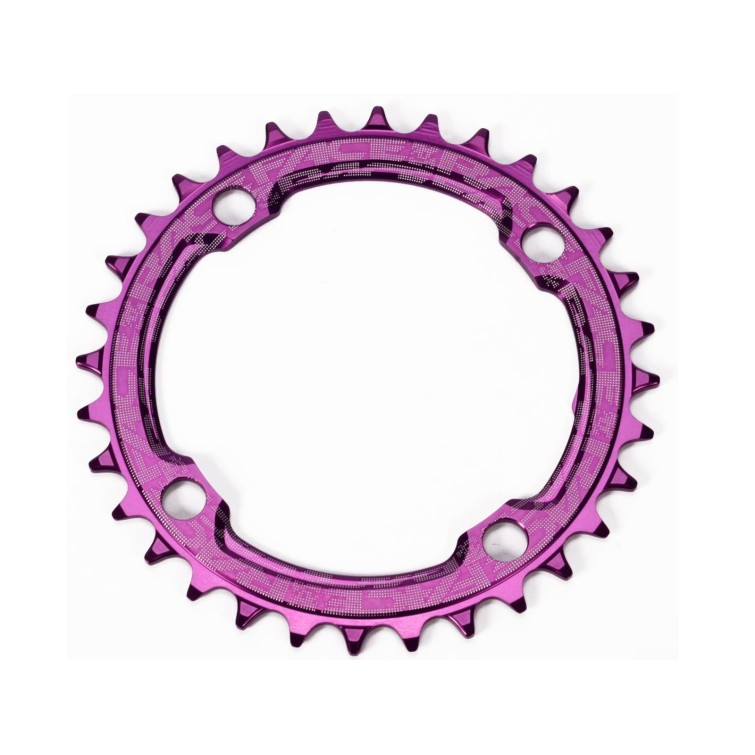 Race Face Plateau Mono Narrow Wide 104 mm Violet - Purebike
