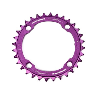 Race Face Plateau Mono Narrow Wide 104 mm Violet - Purebike