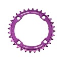 Race Face Plateau Mono Narrow Wide 104 mm Violet - Purebike