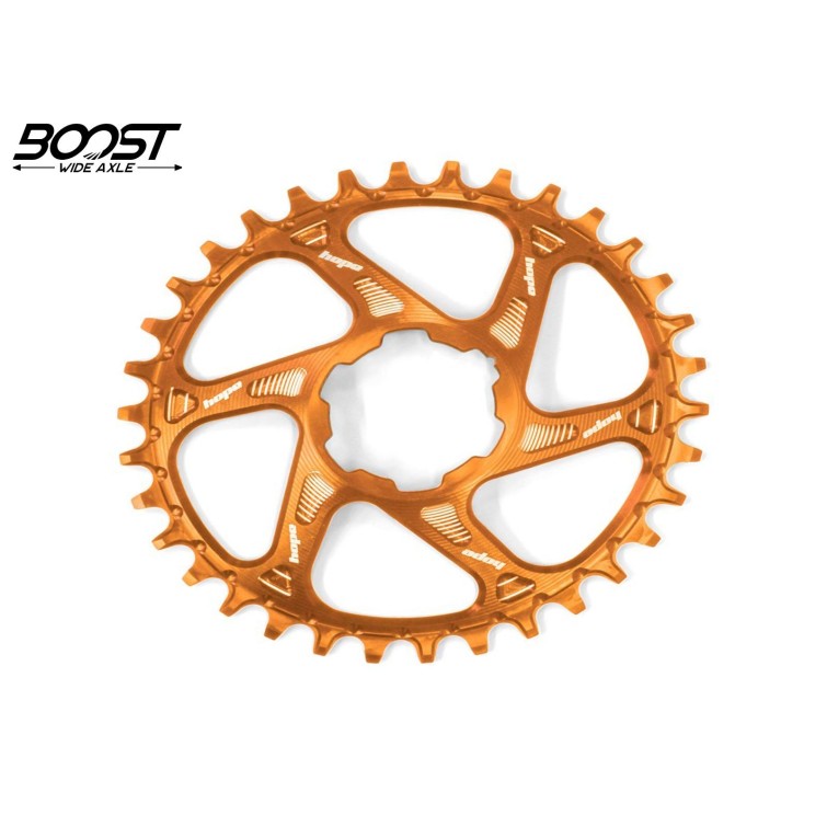Plateau Retainer Ring Ovale Direct Mount Boost - Orange
