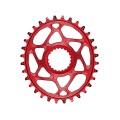 Plateau Oval Direct Mount Shimano Rouge