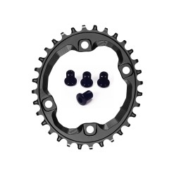 Absolute Black Plateau Oval XT 8000 96 mm pour chaine Shimano 12 vitesses HG+ Noir - Purebike
