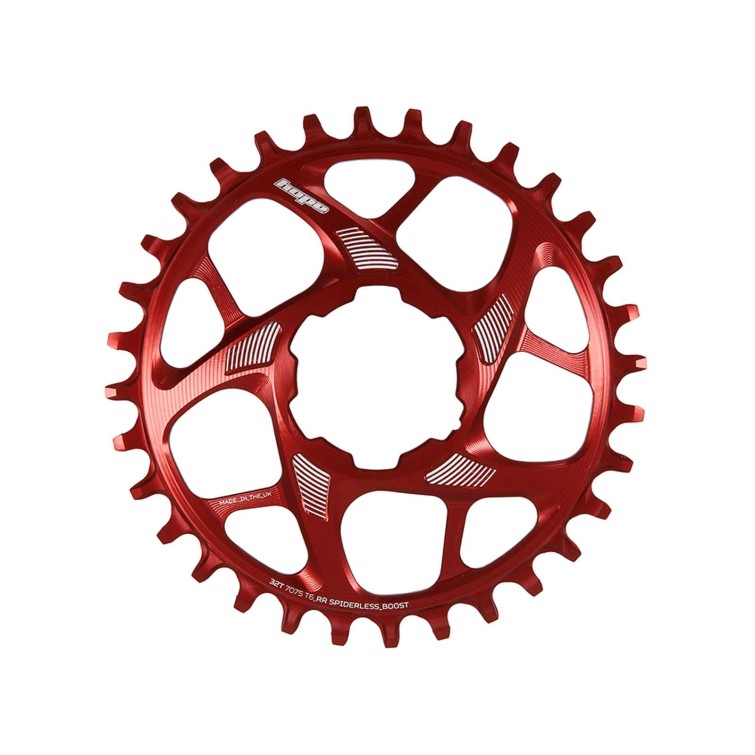 Plateau Retainer Ring R22 Spiderless - Rouge