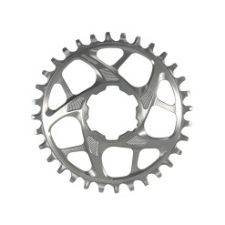 Hope Plateau Retainer Ring R22 Spiderless - Argent - Purebike