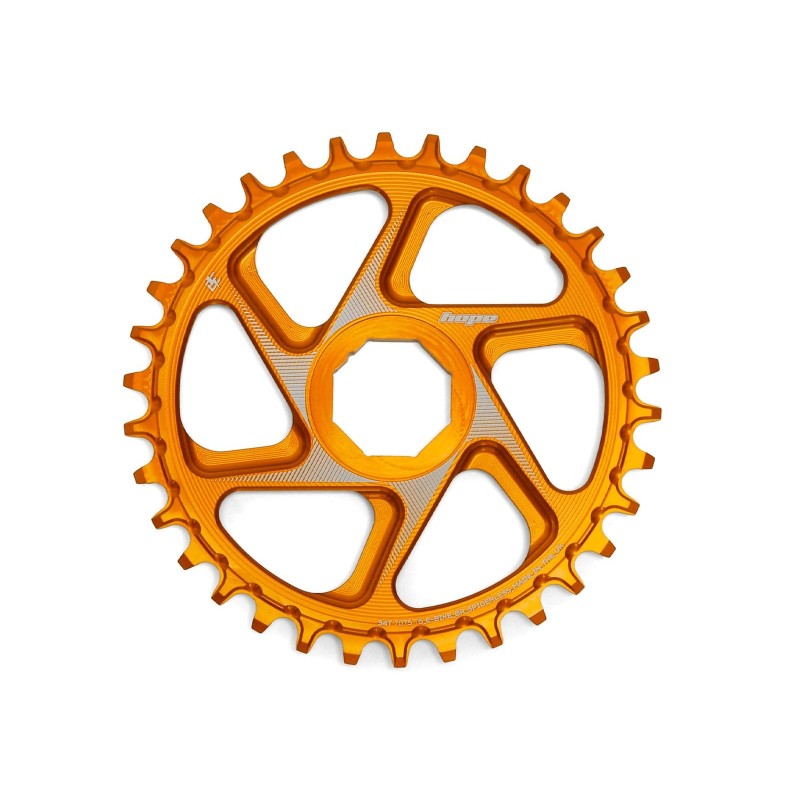 Hope Plateau Retainer Ring R22 Spiderless E-Bike Brose - Orange - Purebike