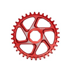 Hope Plateau Retainer Ring R22 Spiderless E-Bike Brose - Rouge - Purebike