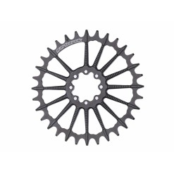 Garbaruk Plateau Ovale Direct Mount Sram 8 vis (déport 3mm) - Noir - Purebike