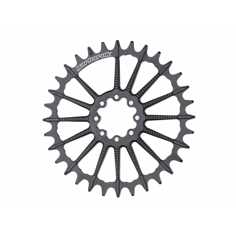 Garbaruk Plateau Ovale Direct Mount Sram 8 vis (déport 3mm) - Noir - Purebike