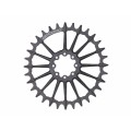 Garbaruk Plateau Ovale Direct Mount Sram 8 vis (déport 3mm) - Noir - Purebike