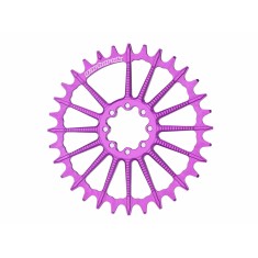 Garbaruk Plateau Ovale Direct Mount Sram 8 vis (déport 3mm) - Violet - Purebike