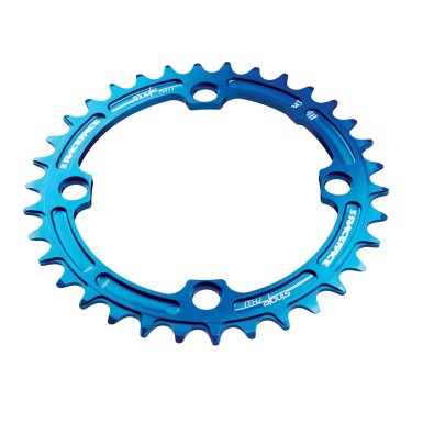 Plateau Mono Race Face Narrow Wide 104 mm Bleu - PureBike