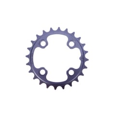 Plateau V1 64 mm 9 vitesses Noir - Plateaux VTT, Plateau VTT Oval - Purebike - Materiel Velo, Accessoires VTT Equipement Vélo - 