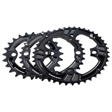Plateau Turbine 9 vitesses - Plateaux VTT, Plateau VTT Oval - Purebike - Materiel Velo, Accessoires VTT Equipement Vélo - Purebi