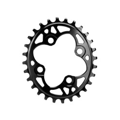 Plateau Oval Narrow Wide 64 mm Noir - Plateaux VTT, Plateau VTT Oval - Purebike - Materiel Velo, Accessoires VTT Equipement Vélo