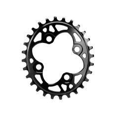 Plateau Oval Narrow Wide 64 mm Noir - Plateaux VTT, Plateau VTT Oval - Purebike - Materiel Velo, Accessoires VTT Equipement Vélo