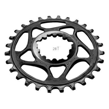Plateau Sram Direct Mount à denture variable GXP Noir - Plateaux VTT, Plateau VTT Oval - Purebike - Materiel Velo, Accessoires V