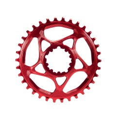 Plateau Sram Direct Mount à denture variable GXP Rouge - Plateaux VTT, Plateau VTT Oval - Purebike - Materiel Velo, Accessoires 
