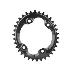 Plateau Ovale Absolute Black XT M8000 Noir - Purebike
