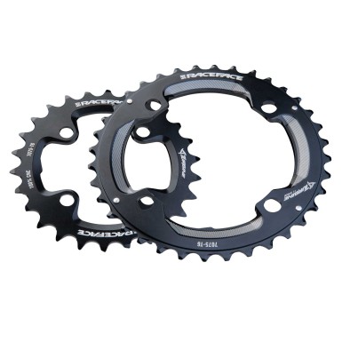 Set 2 plateaux Turbine 2X11 vitesses 104/64 mm - Plateaux VTT, Plateau VTT Oval - Purebike - Materiel Velo, Accessoires VTT Equi
