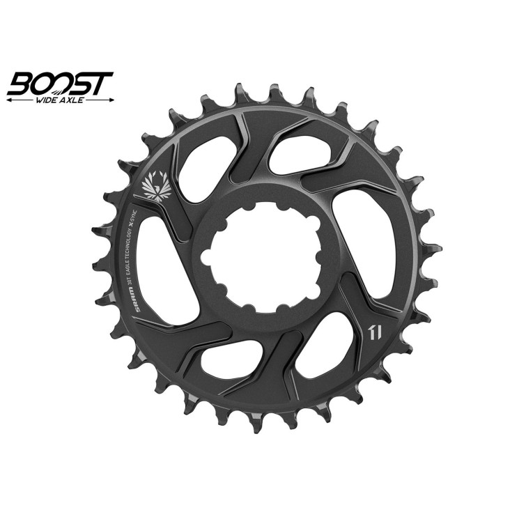 Plateau X-Sync 2 Eagle Direct Mount Boost 3 mm Noir