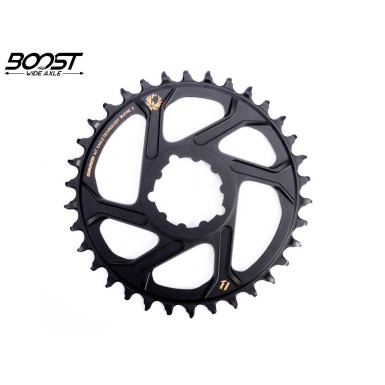 Plateau X-Sync 2 Eagle Direct Mount Boost 3 mm Or - Plateaux VTT, Plateau VTT Oval - Purebike - Materiel Velo, Accessoires VTT E