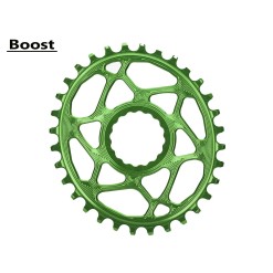 Plateau Absolute Black Ovale Race Face Boost Vert - Purebike