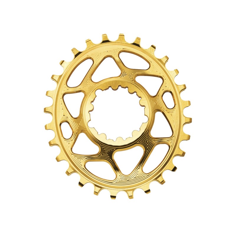 Plateau Oval Absolute Black Sram Direct Mount GXP Or -  PureBike