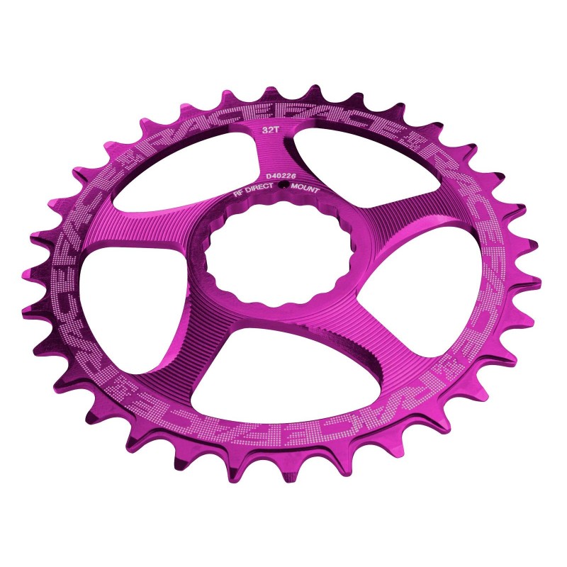 Race Face Plateau Mono N/W Direct Mount Cinch Violet - Purebike