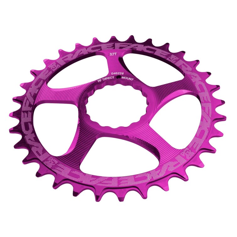 Race Face Plateau Mono N/W Direct Mount Cinch Violet - Purebike