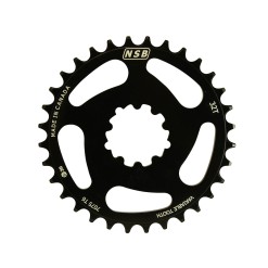 Plateau Sram Direct Mount à denture variable BB30  - 34 dents