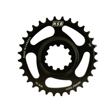 Plateau Sram Direct Mount à denture variable GXP - 34 dents - Plateaux VTT, Plateau VTT Oval - Purebike - Materiel Velo, Accesso