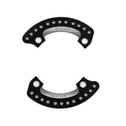 Protège plateau 1/4 Bash (paire) Noir - Protège plateaux pour VTT - Materiel Velo, Accessoires VTT Equipement Vélo - Purebike