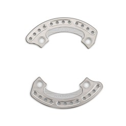 Protège plateau 1/4 Bash (paire) Argent - Protège plateaux pour VTT - Materiel Velo, Accessoires VTT Equipement Vélo - Purebike