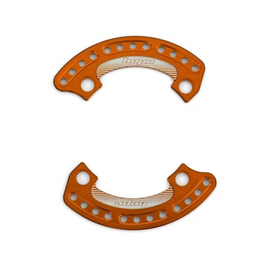 Protège plateau 1/4 Bash (paire) Orange - Protège plateaux pour VTT - Materiel Velo, Accessoires VTT Equipement Vélo - Purebike