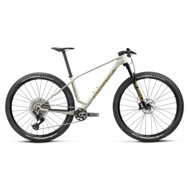 Orbea VTT Alma M-PRO Golden White / Titan Gold (Matt) - Purebike