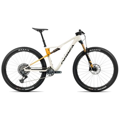 Orbea VTT Oiz M10 AXS Ivory White (Gloss) - Bumblebee Yellow (Matt) - Purebike