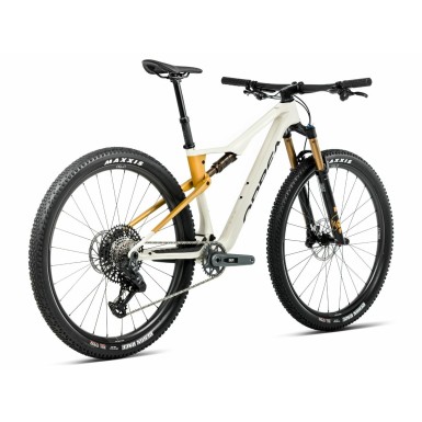 Orbea VTT Oiz M10 AXS Ivory White (Gloss) - Bumblebee Yellow (Matt) - Purebike