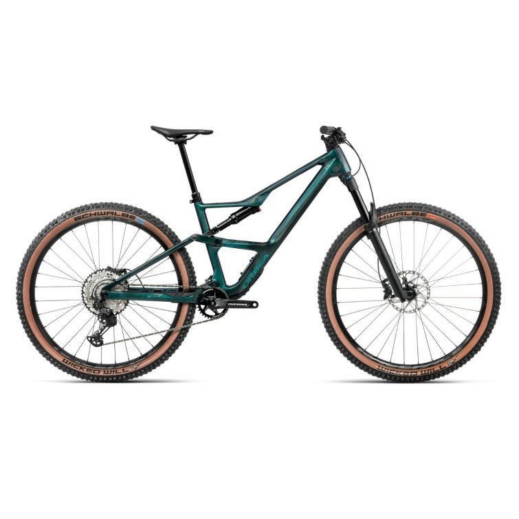 Orbea VTT Occam SL M30 - Escape Green / Carbon View (Gloss) - Purebike