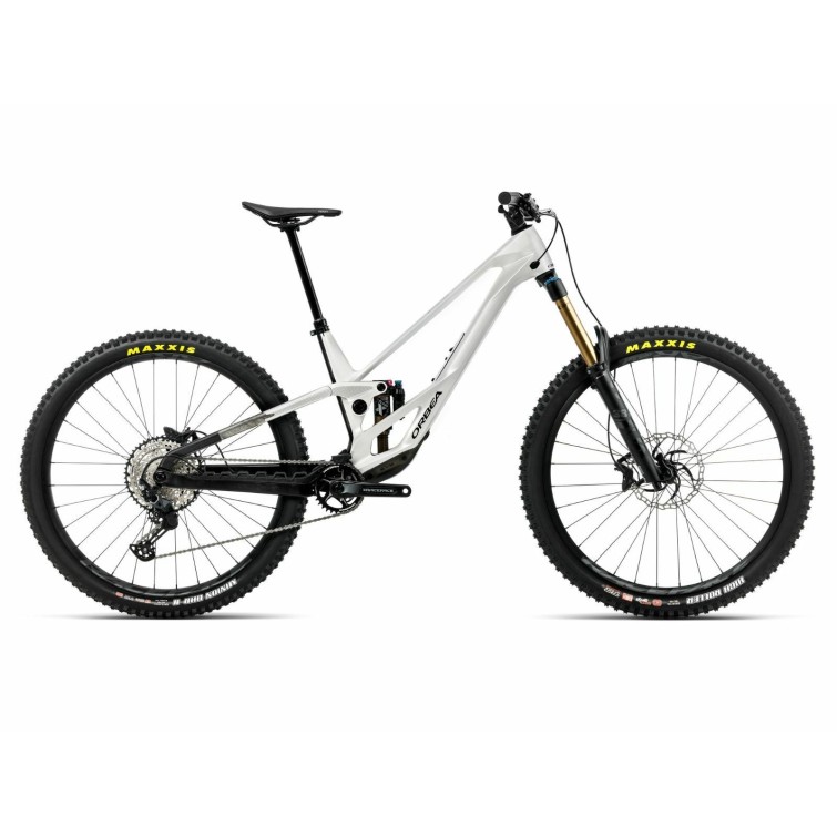 Orbea VTT Enduro Rallon E10 442 - White Chich / Diamond Black - Purebike