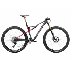 VTT OIZ M-Team Factory Diamond Carbon View (Matt) - Cherry Red (Gloss)