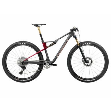 Orbea VTT OIZ M-Team Factory Diamond Carbon View (Matt) - Cherry Red (Gloss) - Purebike